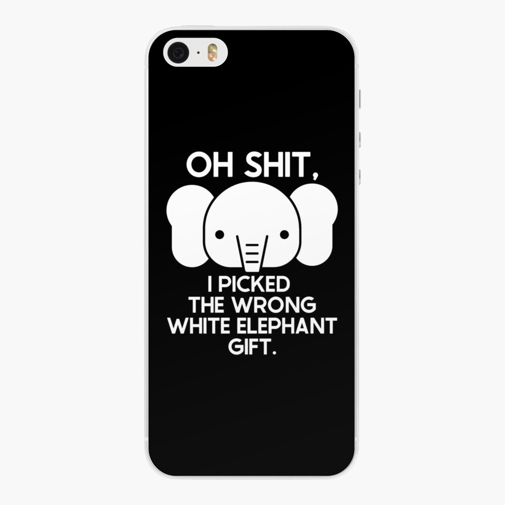  iPhone 14 Plus Oh Shit Funny White Elephant Gifts for