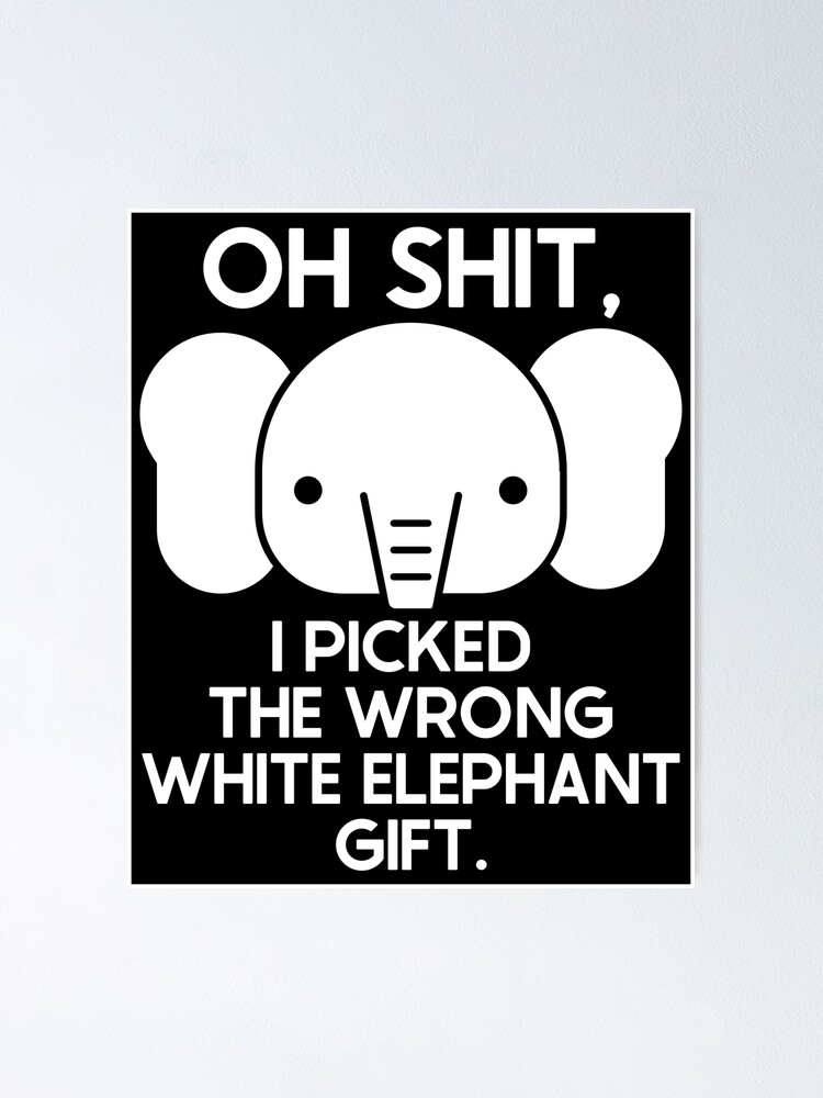 White Elephant Gifts, White Elephant Gifts Funny, White Elephant