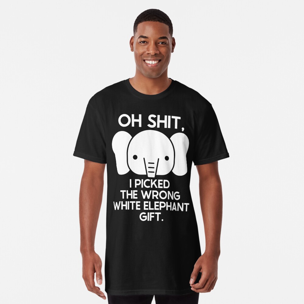 Oh-Shit Funny White Elephant Gifts for Adults Matching Cool Best White  Elephant Gifts for Adults Joke | iPhone Skin