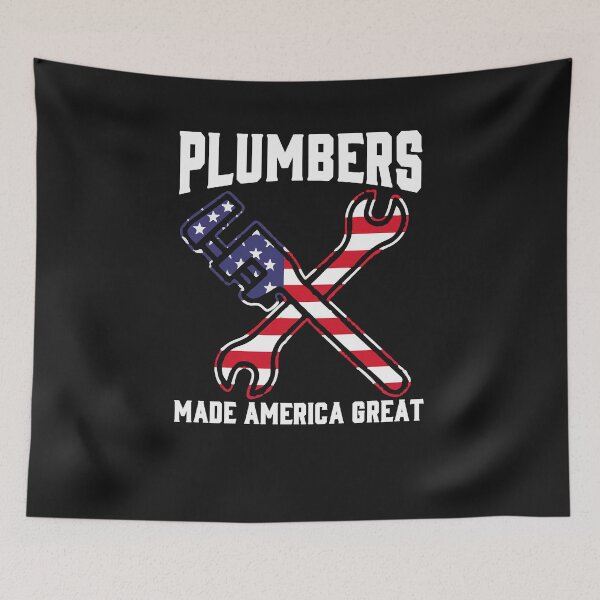 Item preview, Plumbers Made America Great / Funny Plumbing designed and sold by Tee Hub.