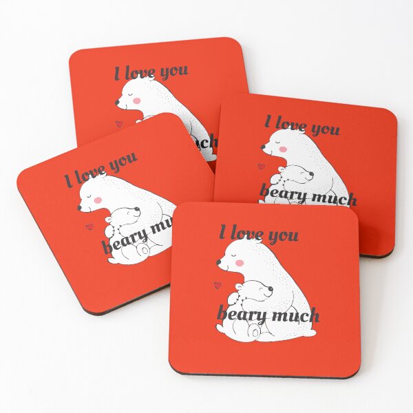 Item preview, I love you beary much  designed and sold by ArtsOfWonder.
