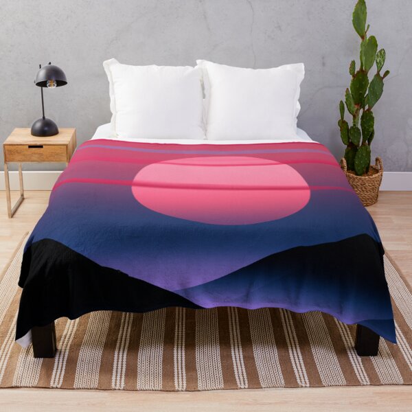 Item preview, Red blood moon lunar eclipse in the night sky on the beach designed and sold by Chris Purdy.