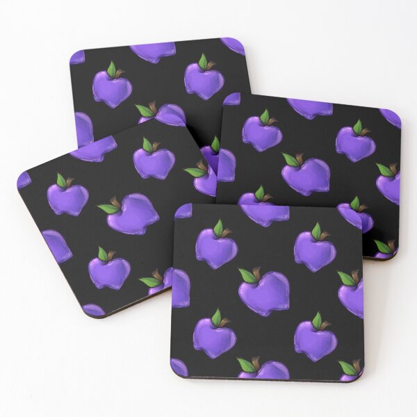 Item preview, Purple Apple Pattern designed and sold by SilentNoiseArt.