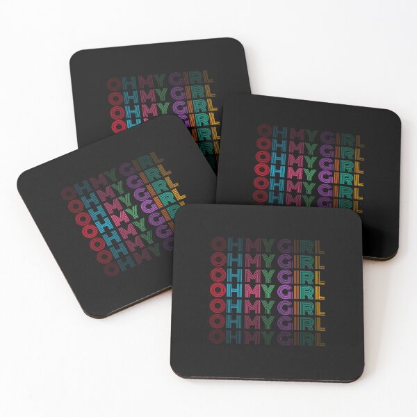 Item preview, OH MY GIRL Colorful Typography designed and sold by AliffStudio.