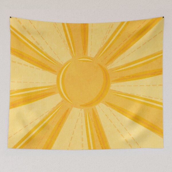 Item preview, Big Golden Sun on a Hot Day designed and sold by PaisleyMcNoodle.