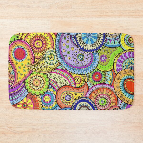 Item preview, Colorful Paisley Pattern designed and sold by MazingPatterns.