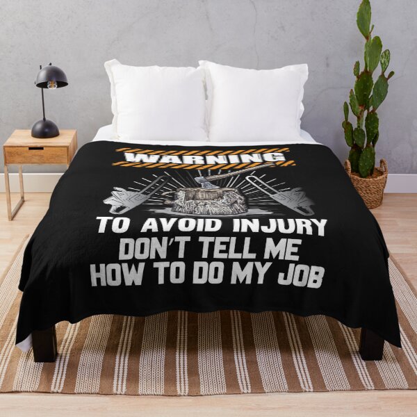 Item preview, warning to avoid injury chainsaw Logger / Arborist / Funny Chainsaw designed and sold by Tee Hub.