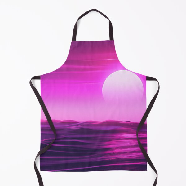 Item preview, Red blood moon lunar eclipse in the night sky on the beach designed and sold by Chris Purdy.