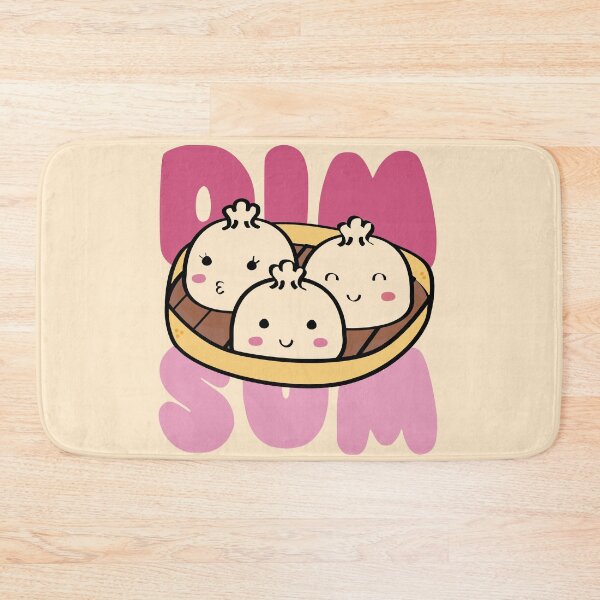 Item preview, Cute Dim Sum illustration, lettering version designed and sold by CutestShopEver.