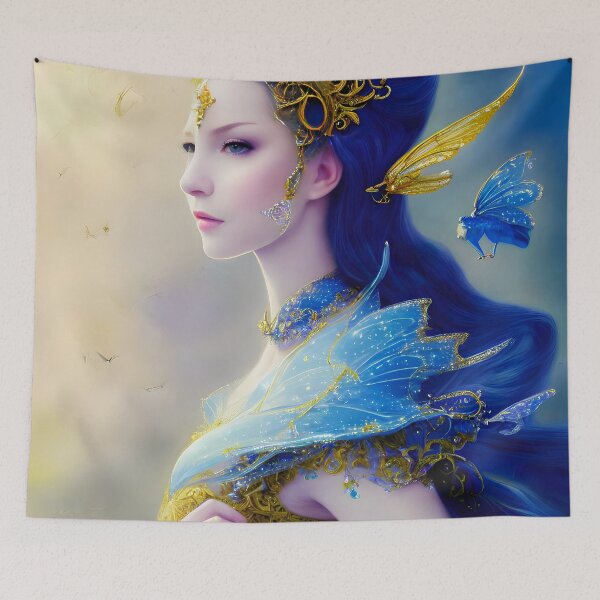 Item preview, Albina White Elf  designed and sold by @adorcharm Modern & Classic AI Art.