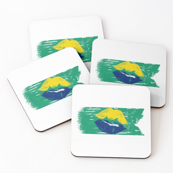 Item preview, Colores de la bandera de Brasil Boca brasileña designed and sold by vibeno1.