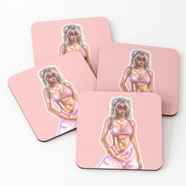 Item preview, Blonde Bimbo Girl Model Digital Art designed and sold by Gogmagosh.