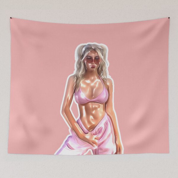 Item preview, Blonde Bimbo Girl Model Digital Art designed and sold by Gogmagosh.