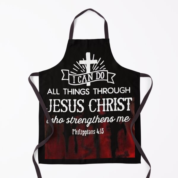 Item preview, All Things through Jesus Christ Strengthens Me designed and sold by Rowena Jones.