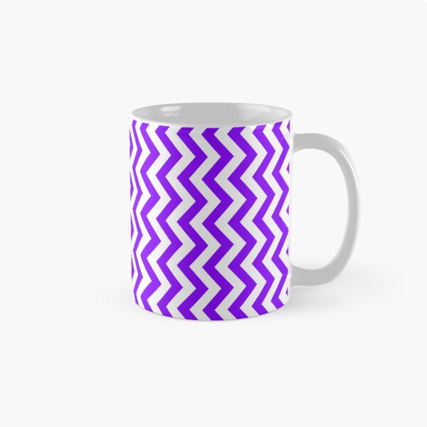 Item preview, Purple and White Vertical Chevron Pattern designed and sold by TMBTM.