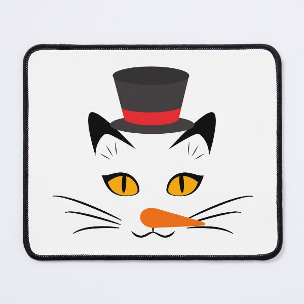Item preview, Snowman Cat Face For Cats Lovers Winter Costume designed and sold by FLASHOP.