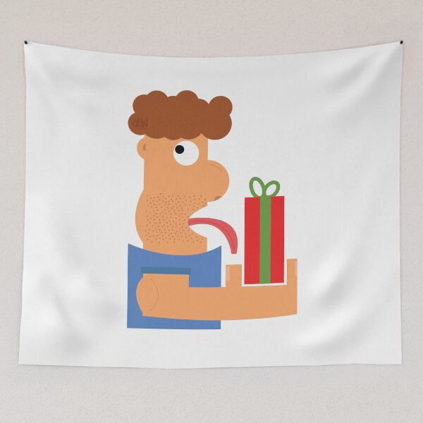Item preview, I Love Christmas Funny Holiday Mine Joke Design Licking Gift Favorite Christmas Morning Fan  designed and sold by doseofwin.