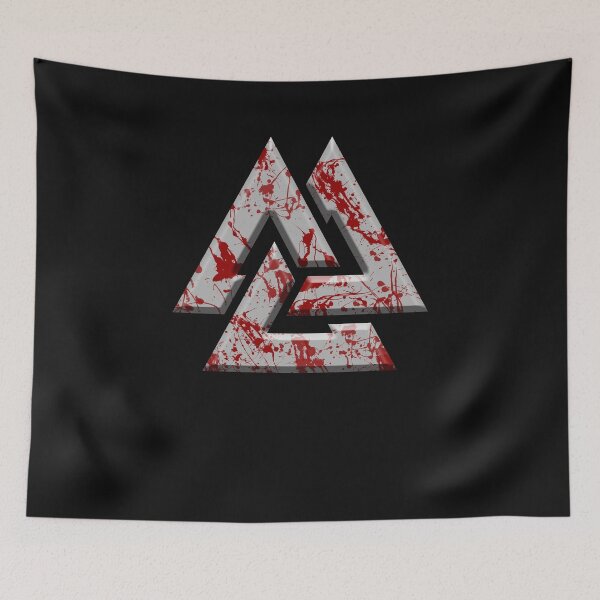 Item preview, Valknut- Viking Symbol of Death - Norse Mythology designed and sold by C0SMICALCHEMY.