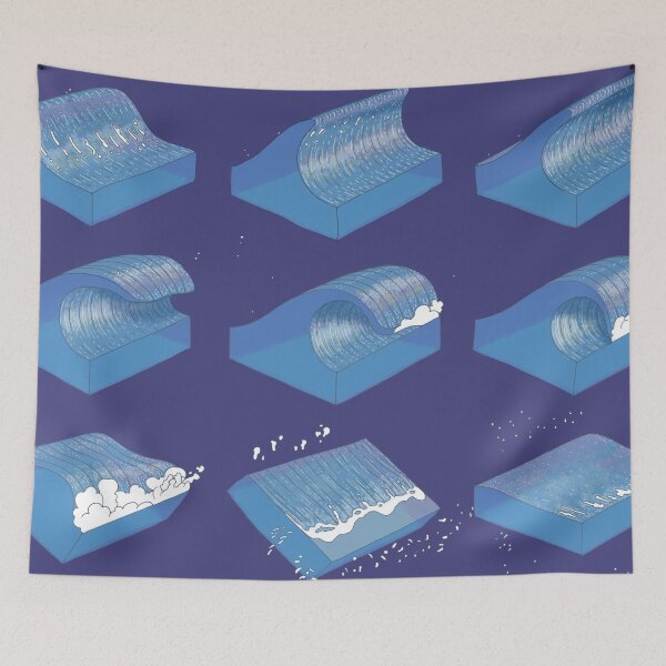 Item preview, Wave cubed designed and sold by Jonathan Nix.
