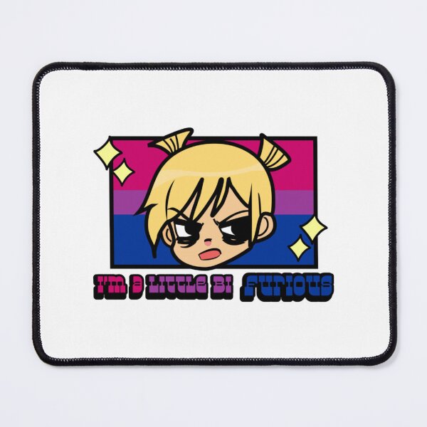 Item preview, Bi furious   designed and sold by ElioMakesStuff.