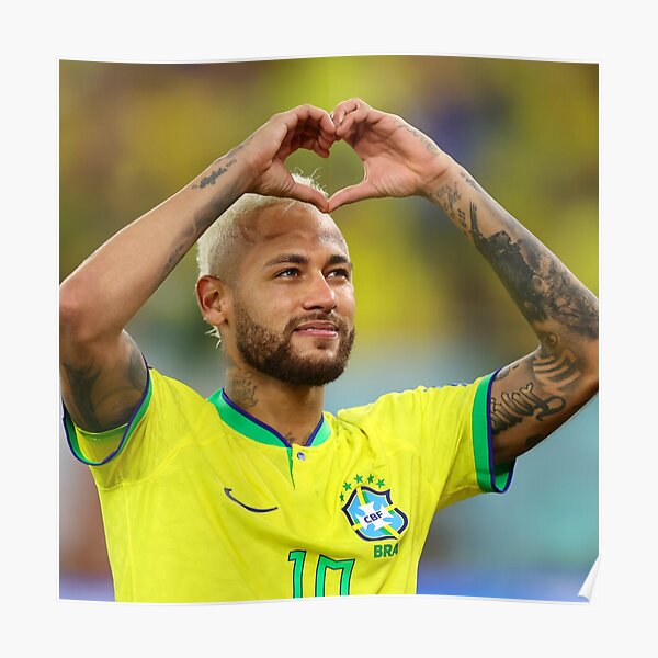 Neymar Liebe Poster