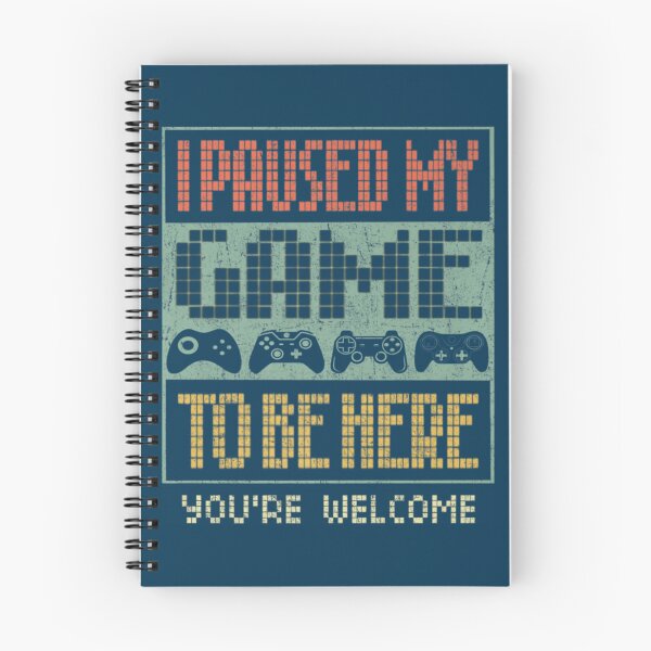 Item preview, I Paused My Game To Be Here  Funny Shirt For Gamers Premium    designed and sold by ElioMakesStuff.