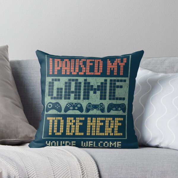 Item preview, I Paused My Game To Be Here  Funny Shirt For Gamers Premium    designed and sold by ElioMakesStuff.