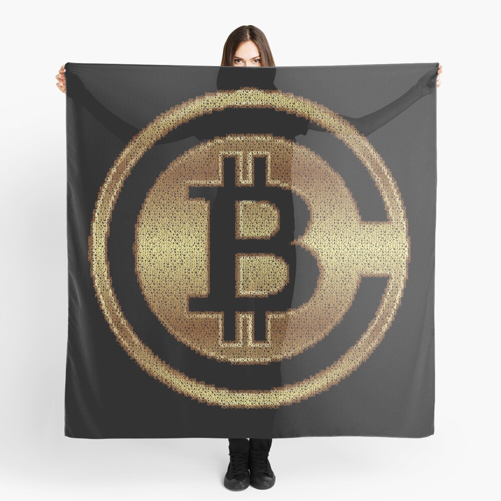 BitCoins by Numbers by RootCat Scarf