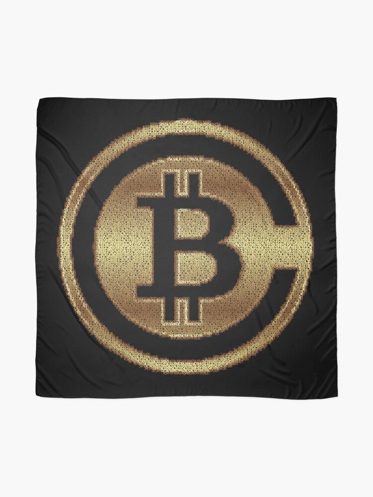 Alternate view of BitCoins by Numbers by RootCat Scarf