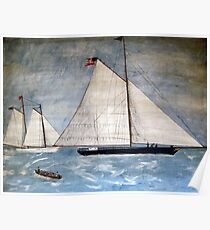 Schooner Poster