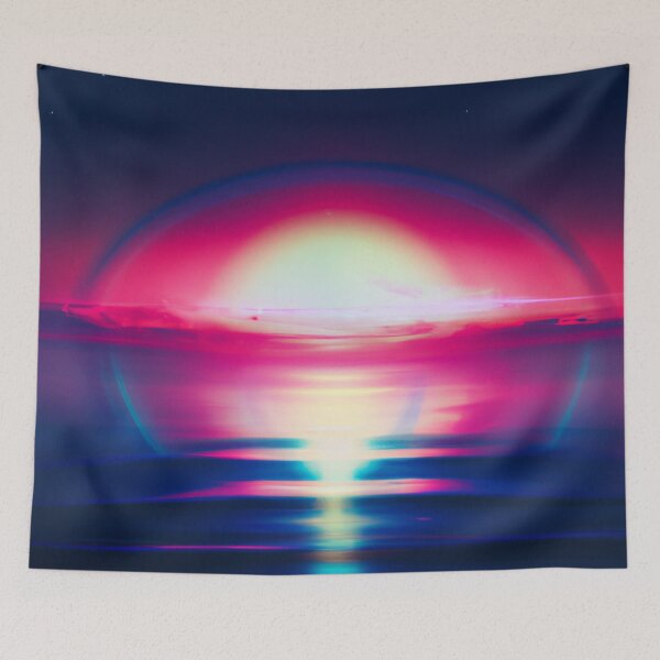 Item preview, Blood moon lunar sci fi space eclipse in the night sky  designed and sold by Chris Purdy.