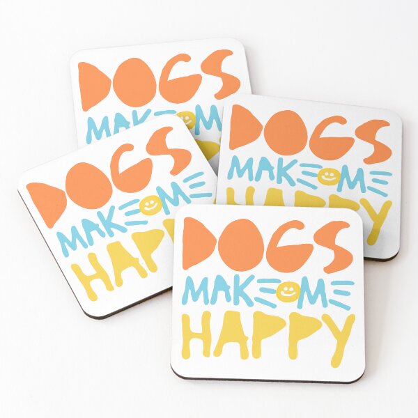 Item preview, Dogs make me happy designed and sold by Emptyst store.