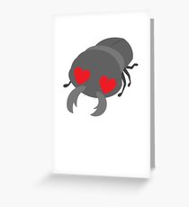 Stag Emoji Greeting Card
