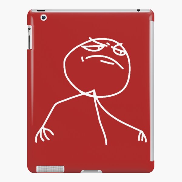 Crazy Troll Face Social Media | iPad Case & Skin