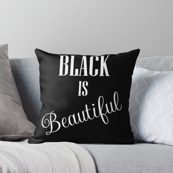 Item preview, Black Is Beautiful Motivational Social Text Design designed and sold by RiyonArts.