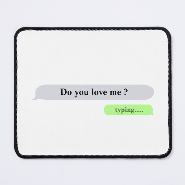 Item preview, Do you love me stickers designed and sold by Enhance  Imagination.