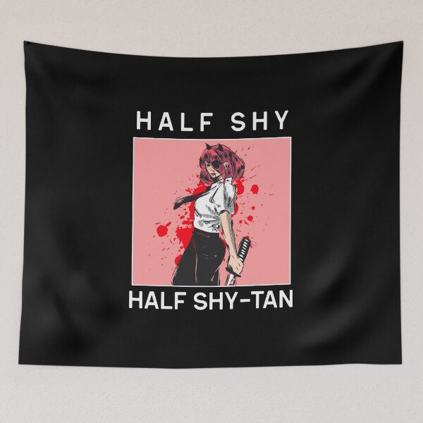 Item preview, Half Shy Half Shy-tan - شيطان designed and sold by Habibi Designs.