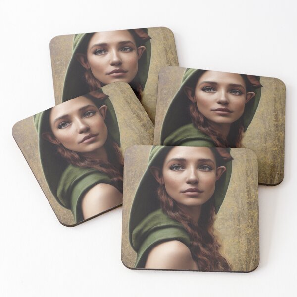 Item preview, Wood Elf DnD Character Concept designed and sold by ZoeticArt.