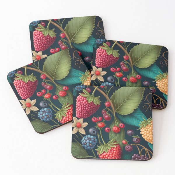 Item preview, Berries and Flowers designed and sold by AffirmDSG.