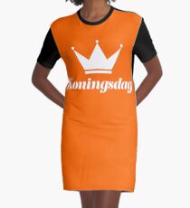 Koningsdag Crown 2018 - King's Day Netherlands Celebration Nederland Graphic T-Shirt Dress
