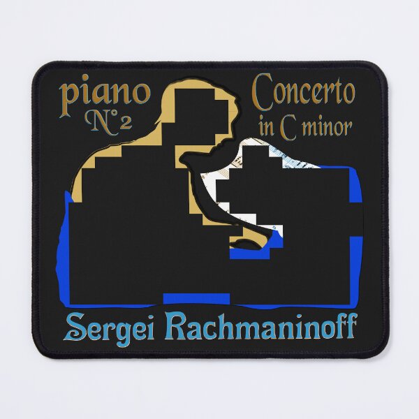 Item preview, AMAZING ABSTRACT MINIMALIST PORTRAIT OF SERGEI RACHMANINOFF PIANIST MUSICIAN COMPOSER CONDUCTOR - CLASSICAL MUSIC SCORE - PIANO CONCERTO N°2 IN C MINOR designed and sold by Ralek.