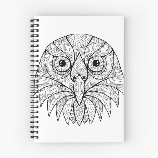 Item preview, Australian Barking Owl Mandala designed and sold by patrimonio.
