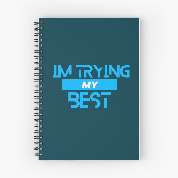 Item preview, I’m trying my best designed and sold by artoffaizan.
