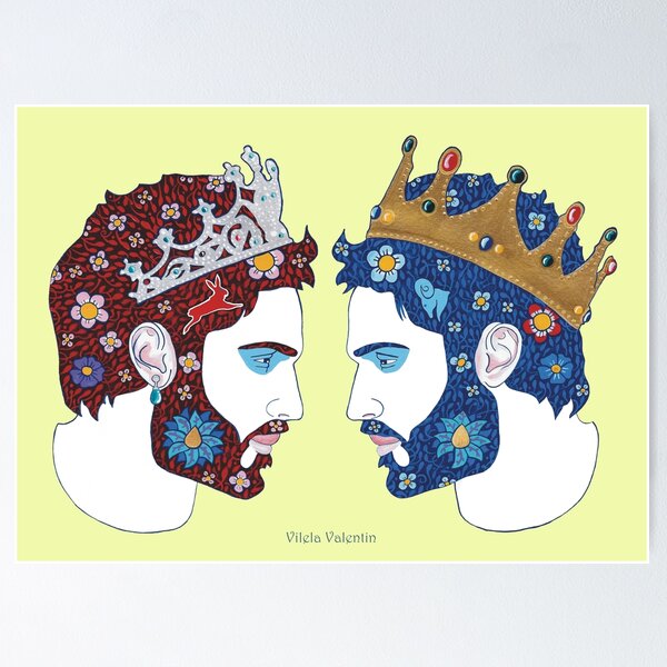 Item preview, "Spiegel, Spiegel an der Wand, wer ist die schönste Königin von allen" designed and sold by Vilela Valentin.