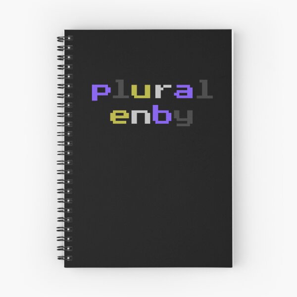 Item preview, Plural Enby (Retro Pixel) designed and sold by Collective Tey.