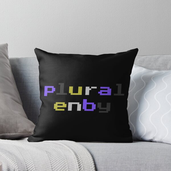 Item preview, Plural Enby (píxel retro) designed and sold by Collective Tey.