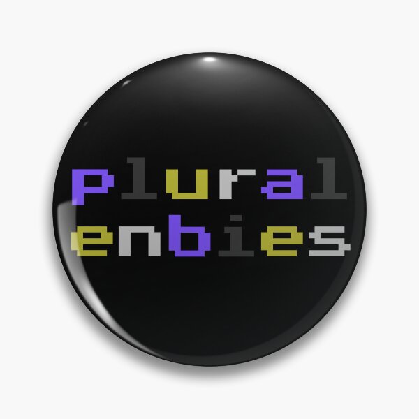 Item preview, Plural Enbies (Retro Pixel) designed and sold by Collective Tey.