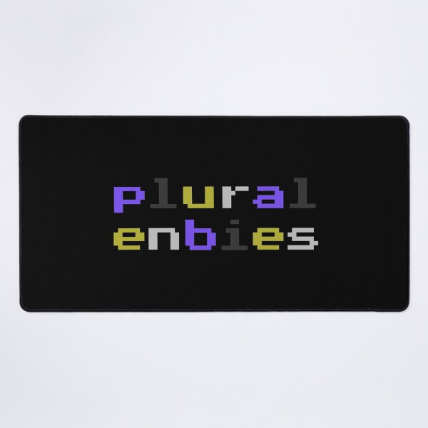 Item preview, Plural Enbies (Retro Pixel) designed and sold by Collective Tey.