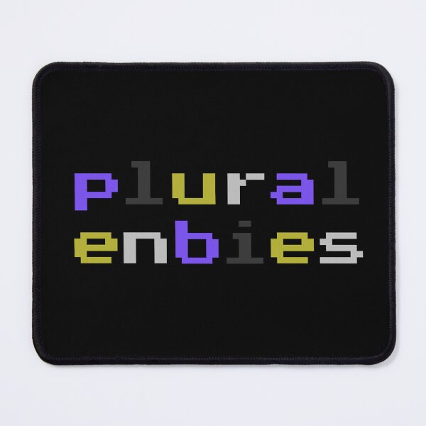 Item preview, Plural Enbies (Retro Pixel) designed and sold by Collective Tey.