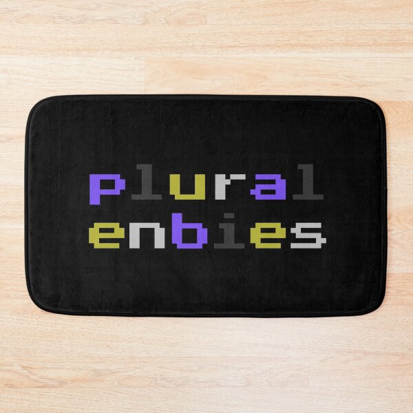 Item preview, Plural Enbies (Retro Pixel) designed and sold by Collective Tey.